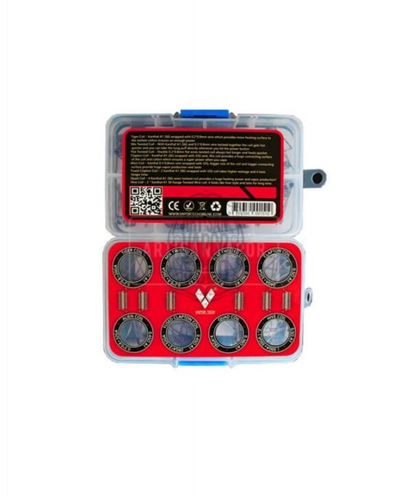 48 Prebuilt Coils by Vapor Tech
