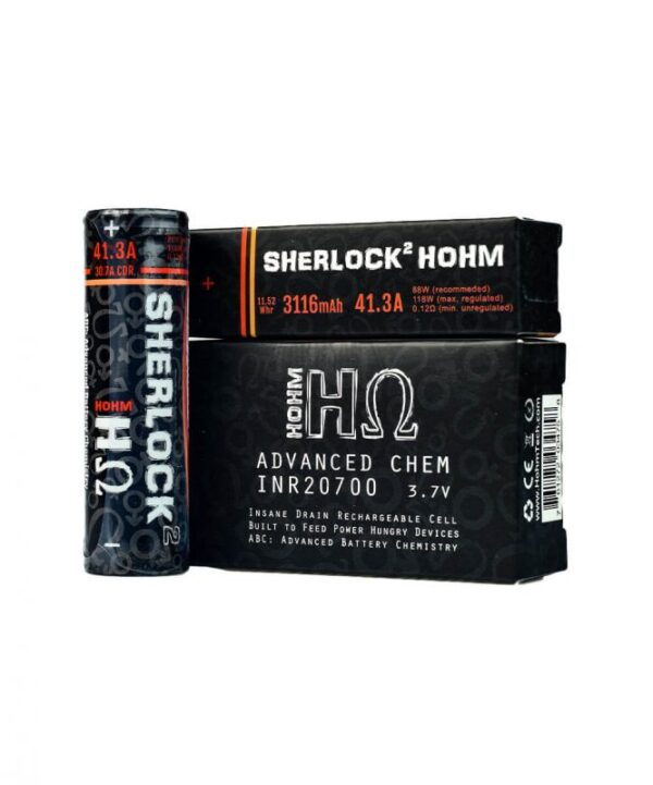 HohmTech Sherlock 20700 Battery 3116mah