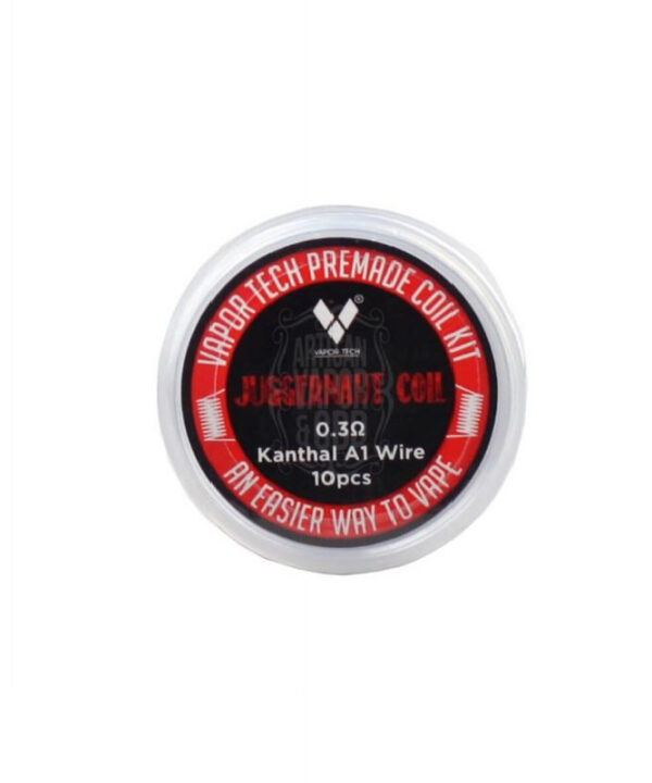 Prebuilt Juggernaut Coil 0.3 ohm by Vaportech (10 Pcs)