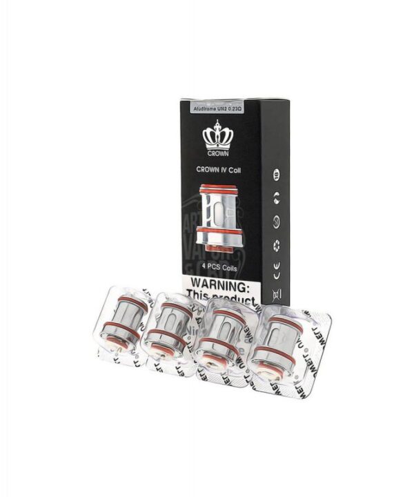UWELL Crown 4 UN2 Mesh Replacement Coils 0.23 ohms (4 Pack)