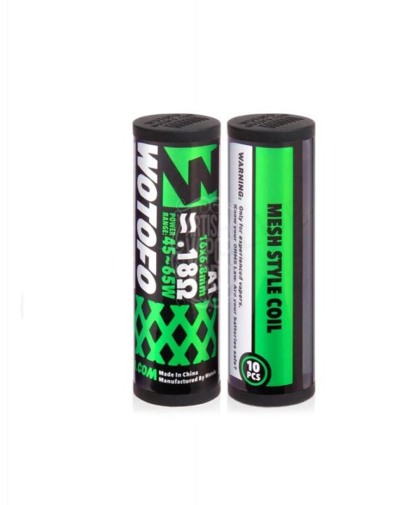 Wotofo Profile RDA Mesh Prebuilt Wire – 0.18 ohm (10 Pack)