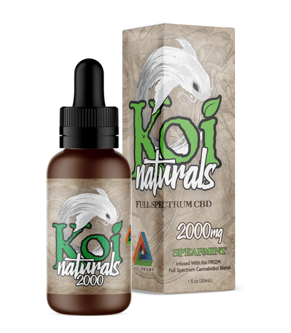 KOI Naturals FS Tincture – Spearmint -500MG