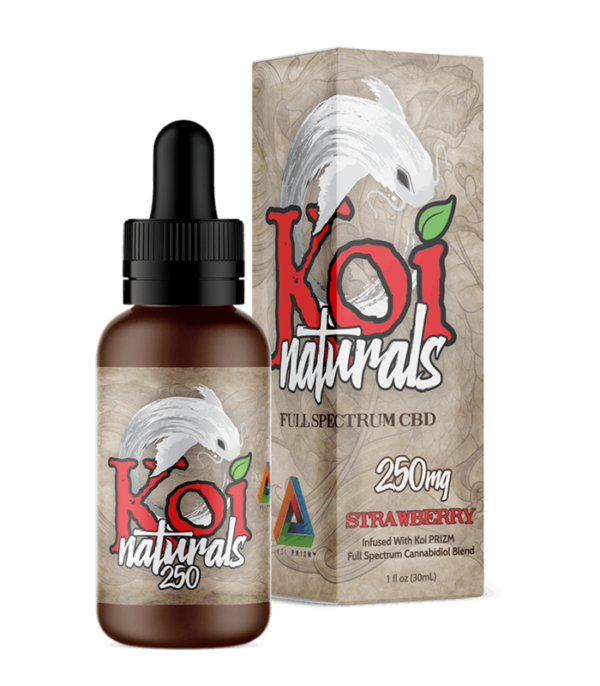 Koi Natural FS Tinctures – Strawberry -500MG