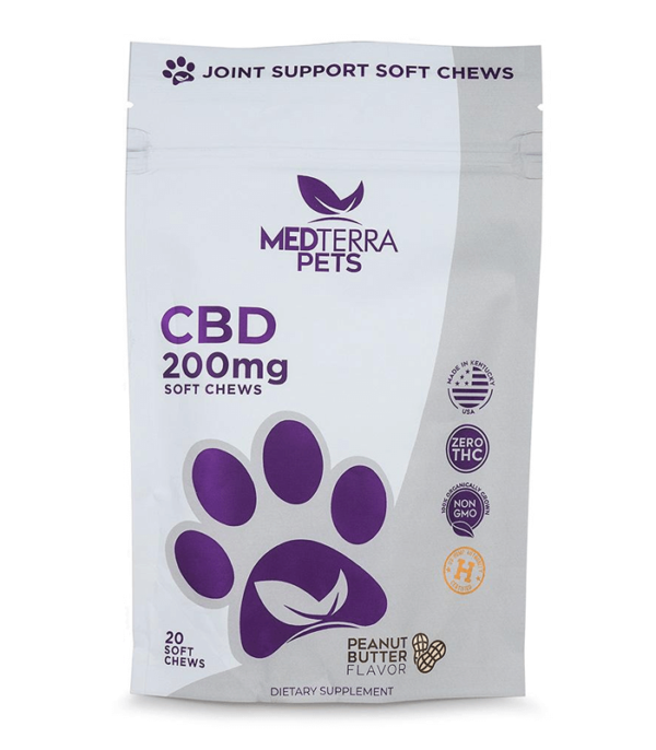 Medterra CBD Joint Health Soft Chews Peanut Butter