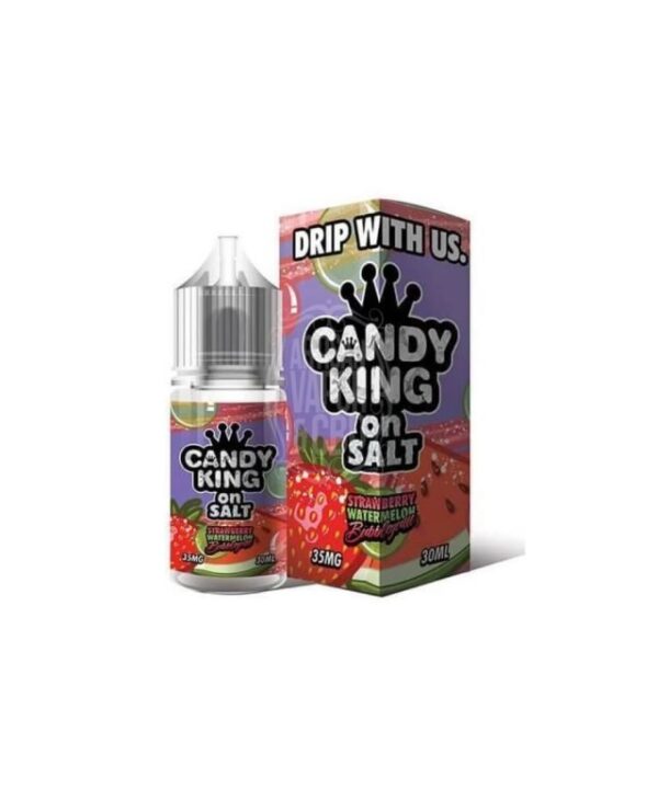 Strawberry Watermelon Bubblegum by Candy King on SALT – 30ml