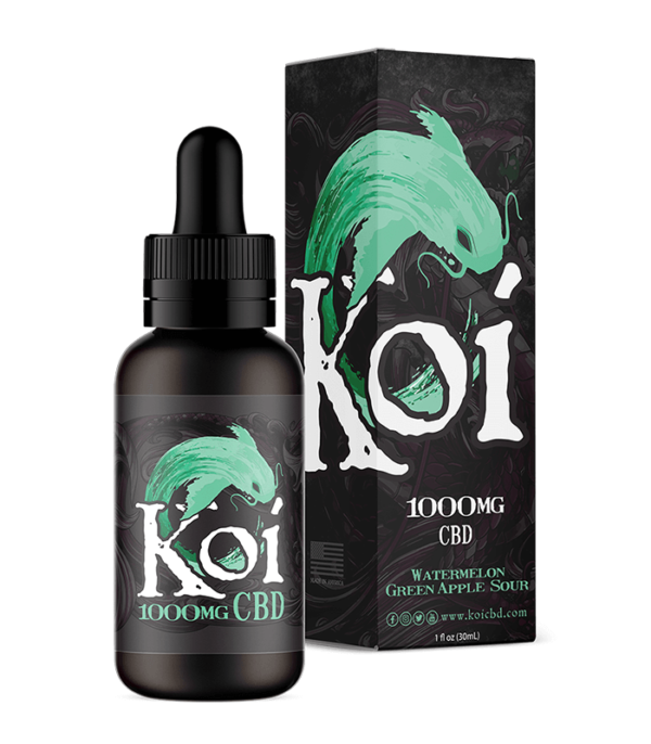 KOI Vape – Watermelon Green Apple Sour – 500mg
