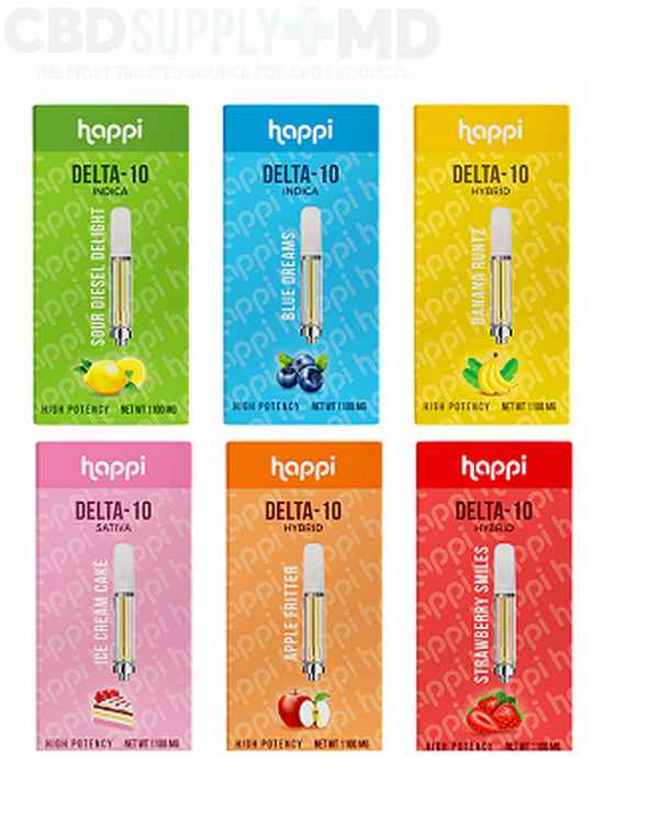 Delta 10 Happi 1100mg Cartridge