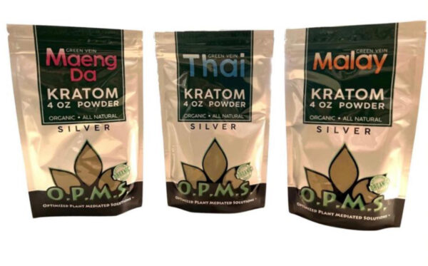 OPMS Kratom Silver Green Powder 4oz