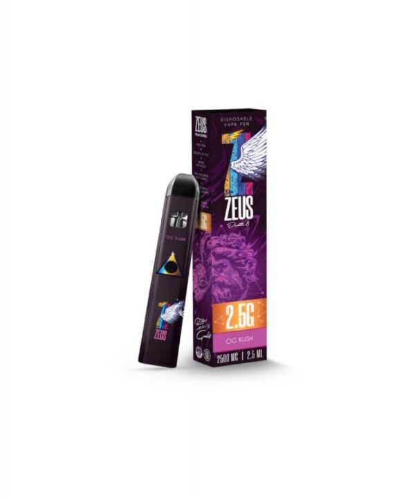 Delta 8 Zeus Disposable 2500mg