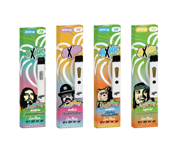 HiXotic The Jeffrey THC-O+THC-P+D10+HHC Disposable