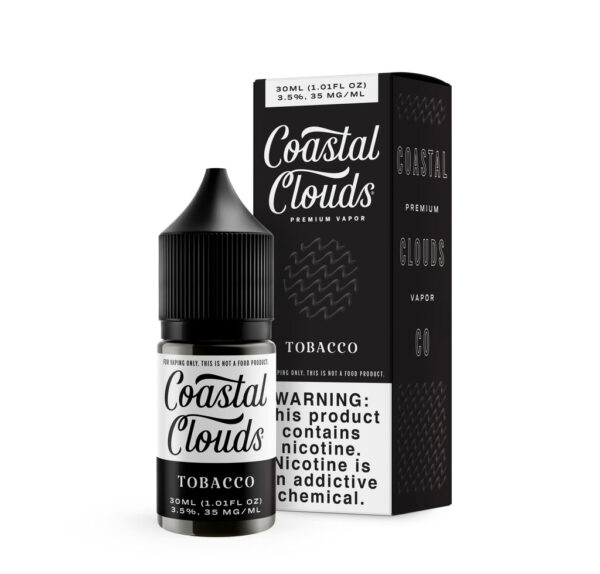 Tobacco Salt by Coastal Clouds Salt 30ML E-Liquid
